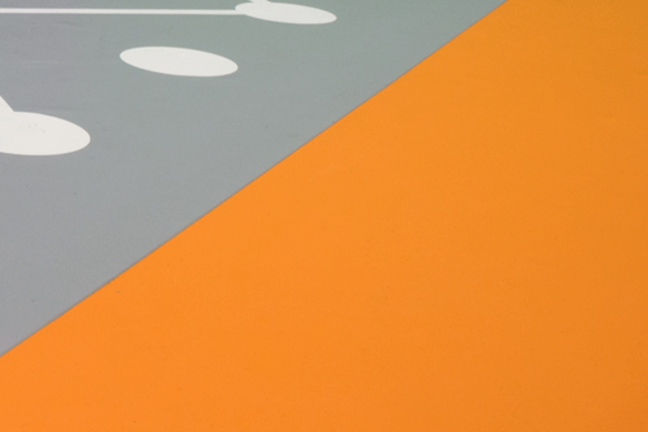 Фото Спортивный Линолеум Gerflor Recreation 60 Uni 6160 Naranja